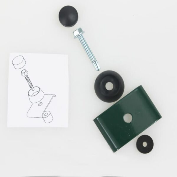 Kit de visserie pour clôture rigide – Installation rapide et sécurisée